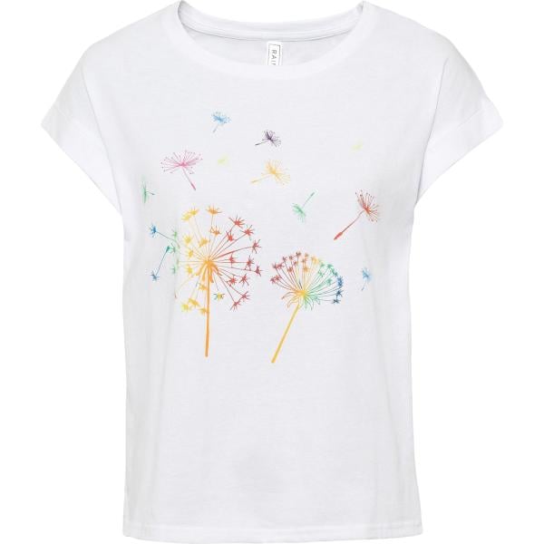 t-shirt bonprix bianco con stampe