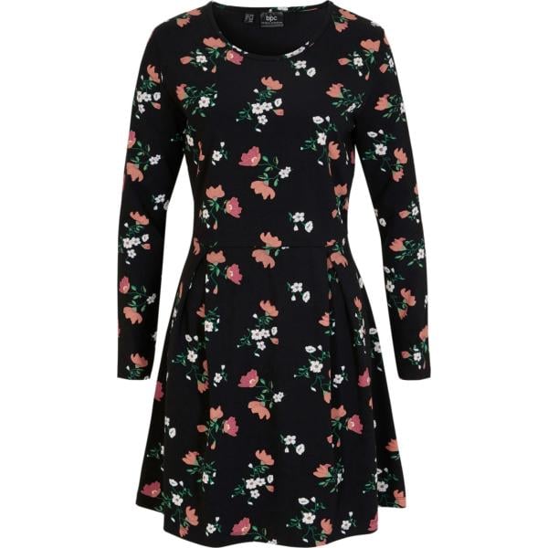 vestiti bonprix nero a fiori
