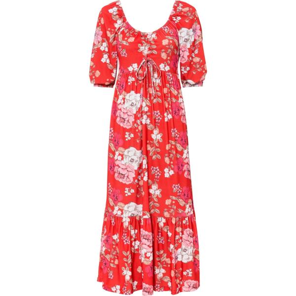 vestiti bonprix rosso a fiori