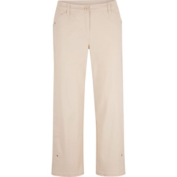pantaloni capri Bpc bonprix collection bianco