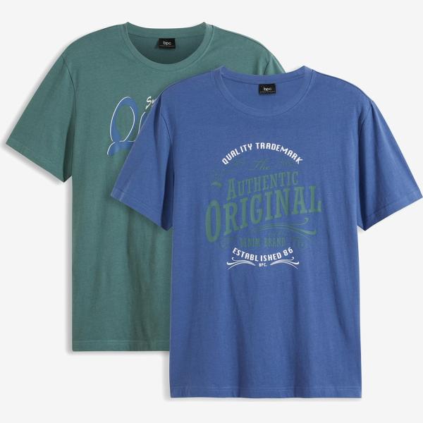 t-shirt bonprix blu