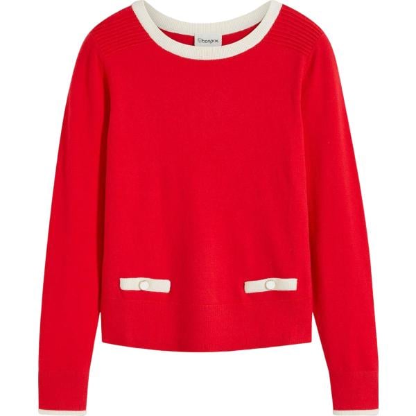 maglieria bonprix rosso