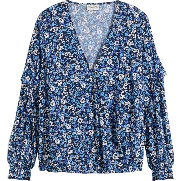 bluse bonprix grigio