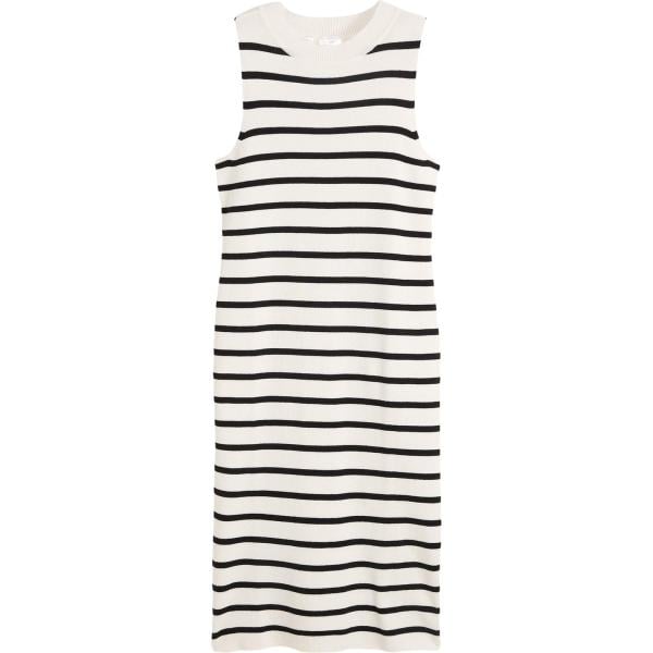 vestiti bonprix bianco a righe