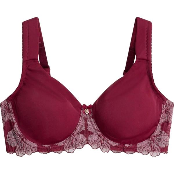 Reggiseno da donna in bordeaux con spalline bonprix