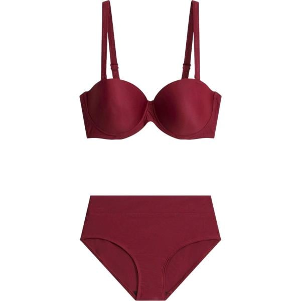 Bikini da donna in bordeaux bonprix