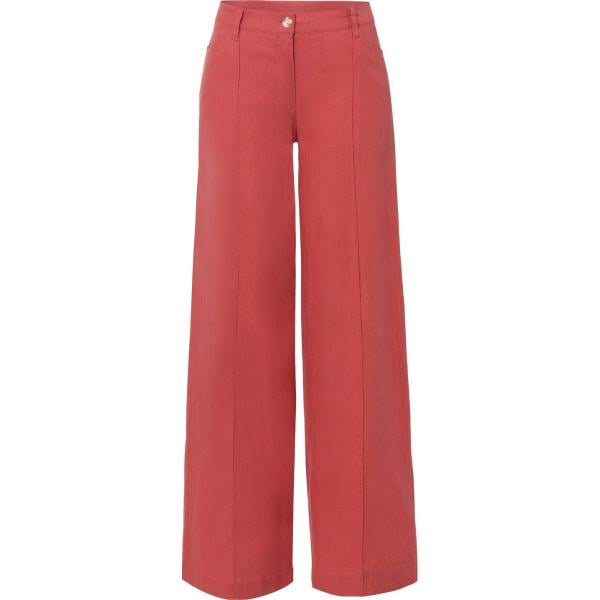 pantaloni a palazzo bonprix rosso