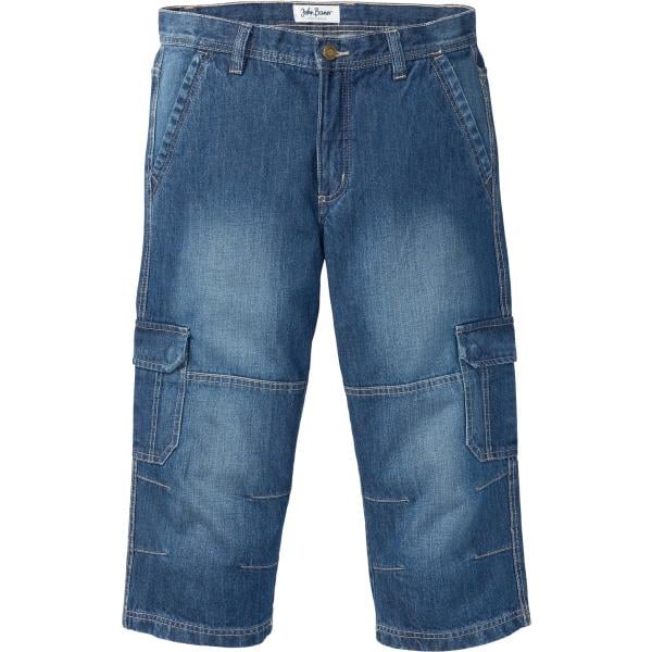jeans dritti bonprix blu