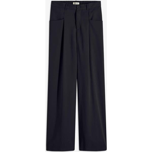 pantaloni a palazzo bonprix nero