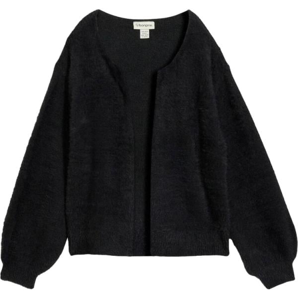 Cardigan da donna in nero pece bonprix