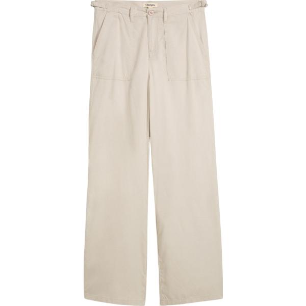pantaloni a palazzo bonprix bianco