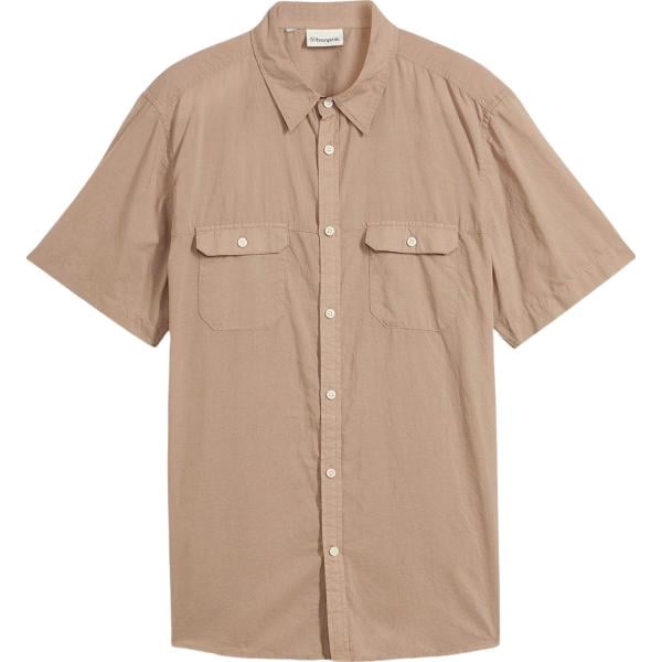 camicie a manica corta bonprix marrone