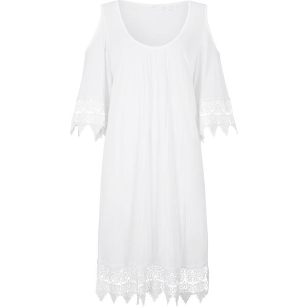 vestiti da spiaggia bonprix bianco