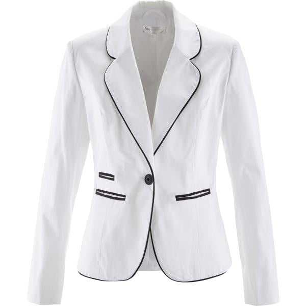 blazer bonprix bianco