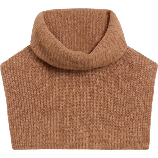 Scaldacollo da donna in marrone chiaro in lana bonprix bonprix
