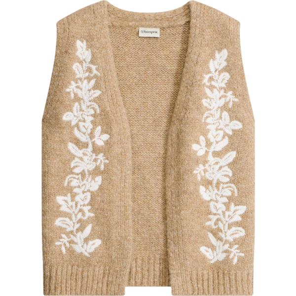 maglieria bonprix marrone a fiori