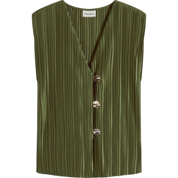 top bonprix verde