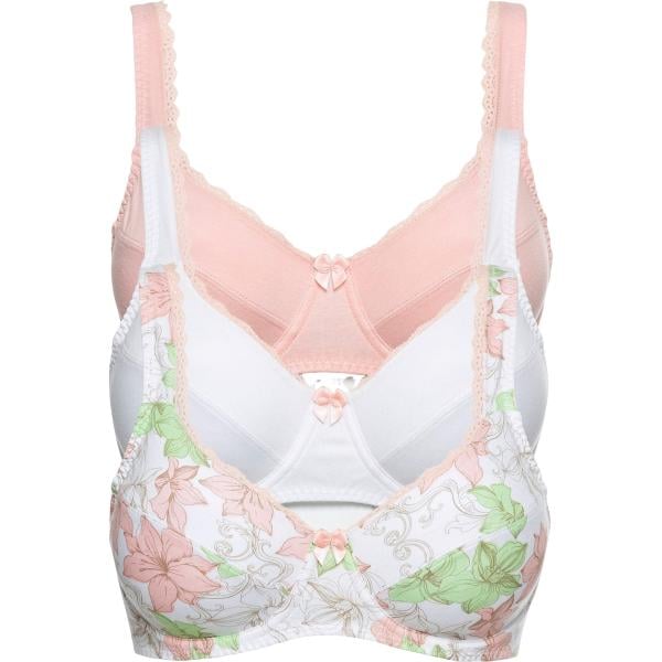 reggiseni bonprix bianco a fiori