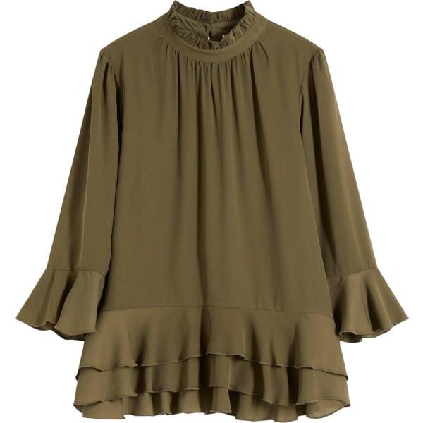 bluse bonprix marrone