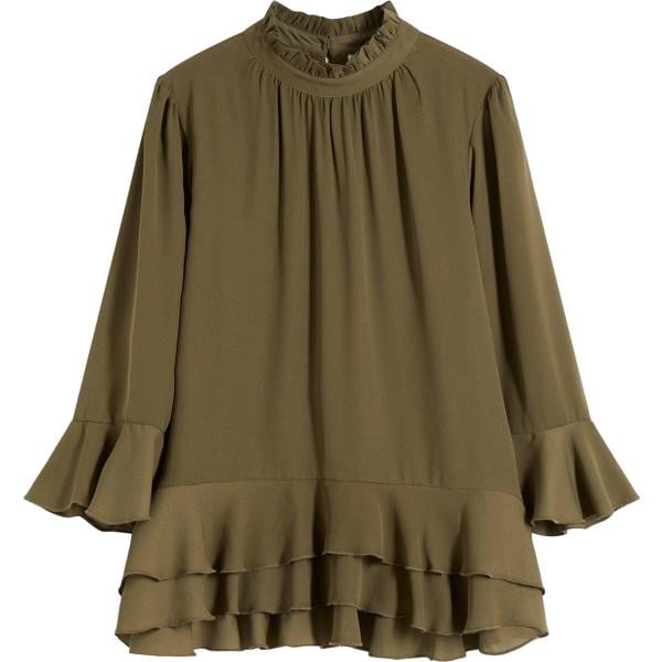 bluse bonprix marrone