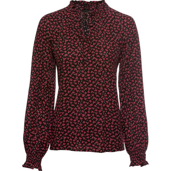 Blusa con laccetti nero Bodyflirt nero