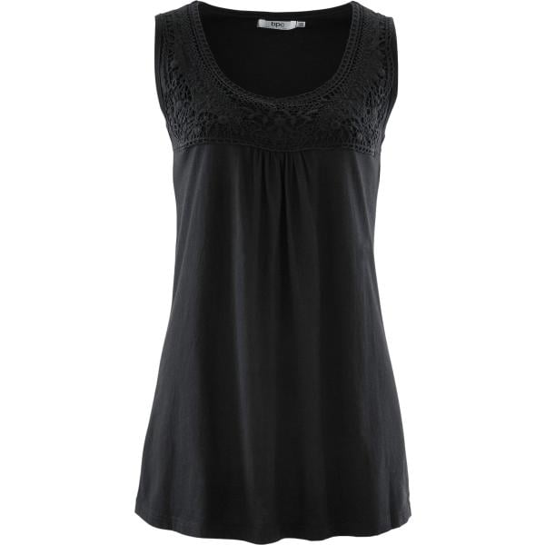 top bonprix nero