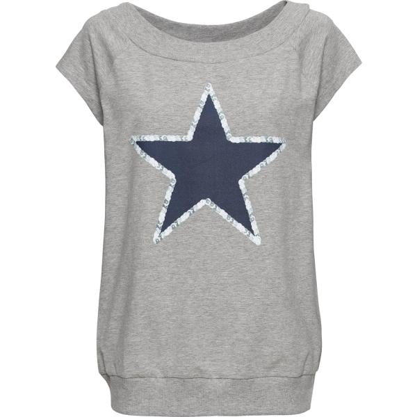 t-shirt bonprix grigio