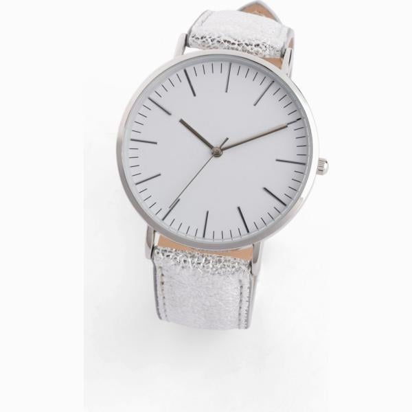 orologio Bpc bonprix collection arancione con stampe