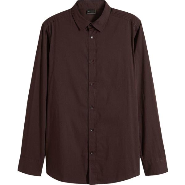 camicie bonprix marrone