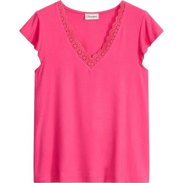 t-shirt bonprix rosa