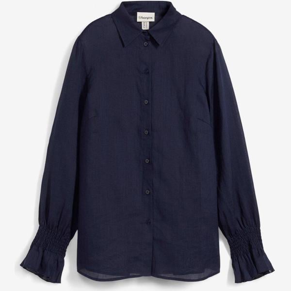 camicie bonprix blu