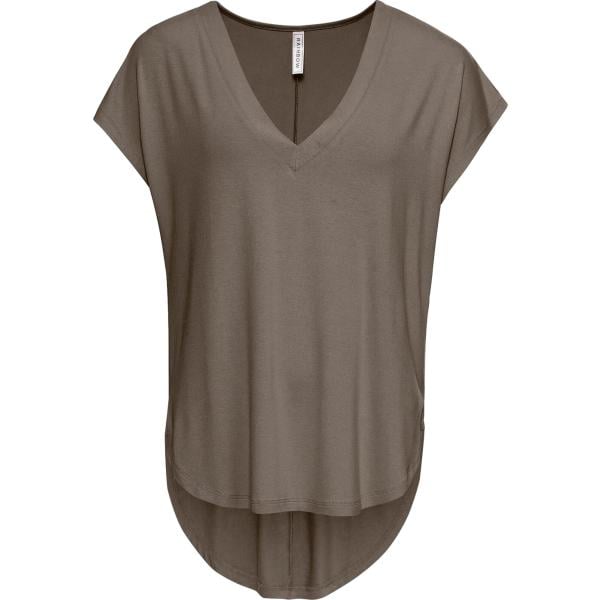 t-shirt bonprix marrone