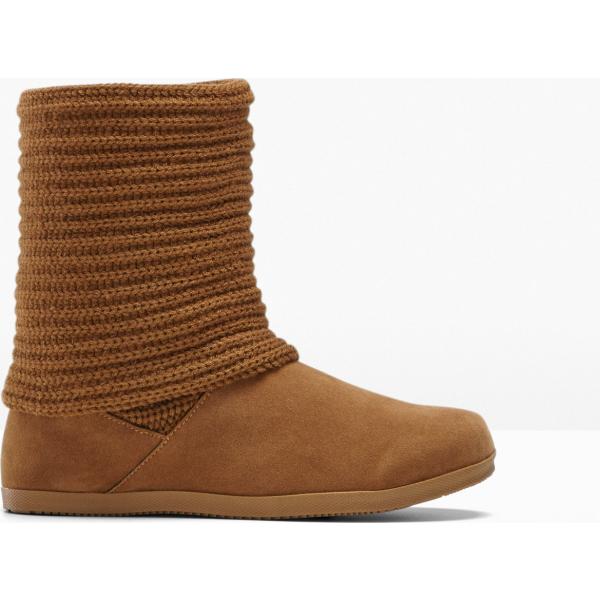 stivali bonprix marrone