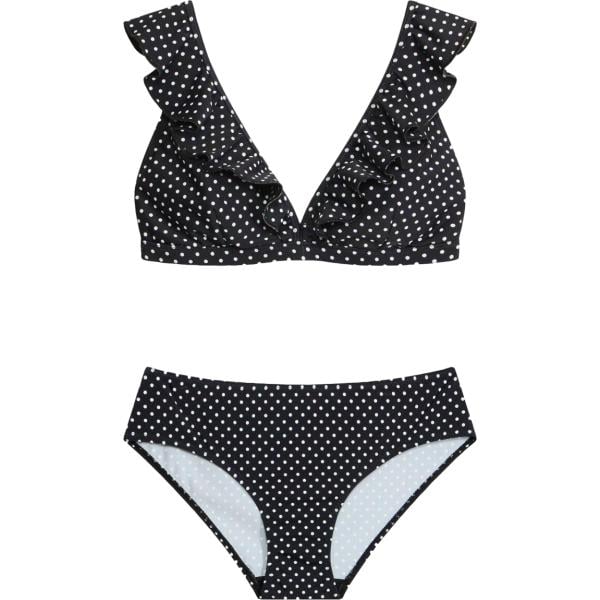 Bikini da donna in nero pece bonprix