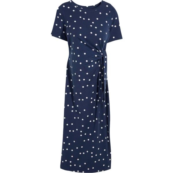 vestiti lunghi bonprix blu a pois