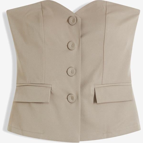 top bonprix marrone
