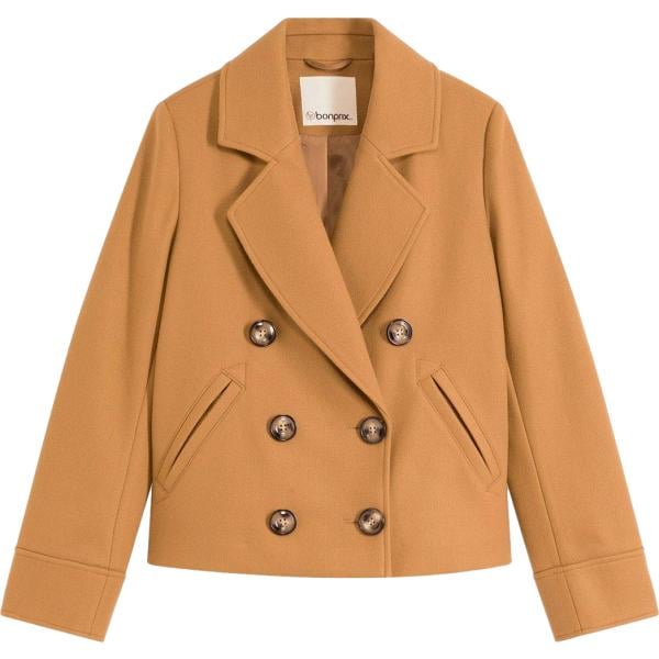 caban bonprix marrone