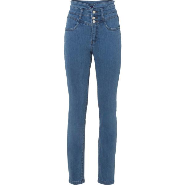 jeans skinny bonprix blu