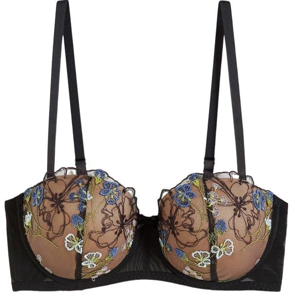 reggiseni a balconcino bonprix nero