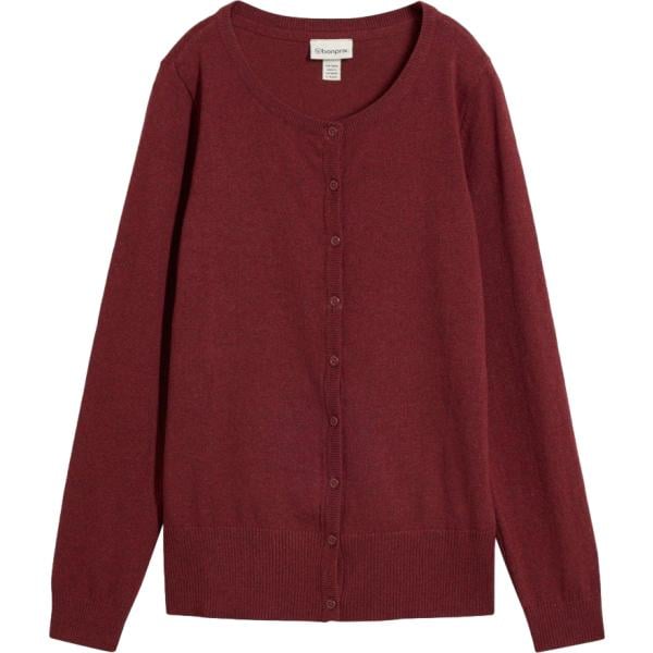 Cardigan da donna in bordeaux lavorato a maglia bonprix bonprix
