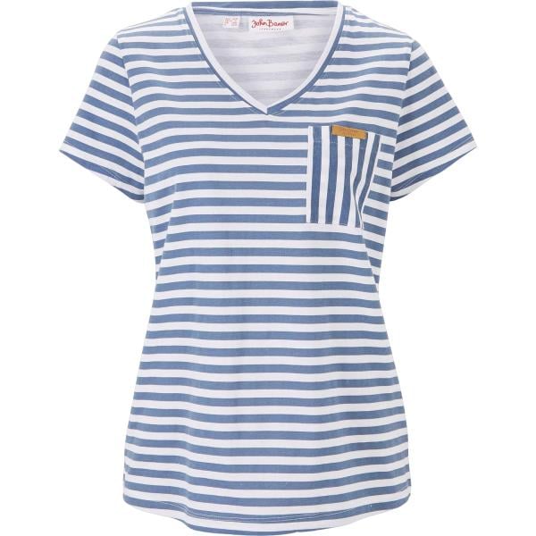 t-shirt bonprix viola a righe