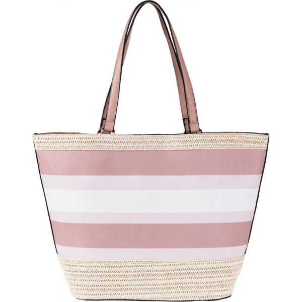 Shopping bag beige Bpc bonprix collection viola