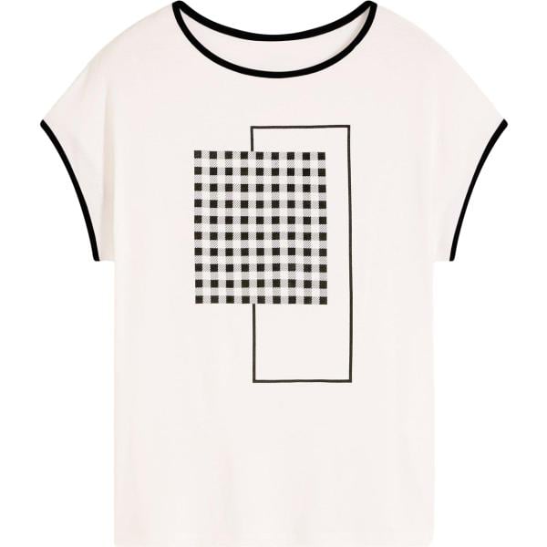 maglieria bonprix bianco con stampe