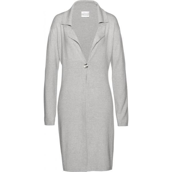 Cardigan maxi grigio Skechers nero