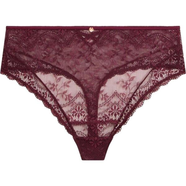 Perizoma da donna in marrone scuro a vita alta bonprix