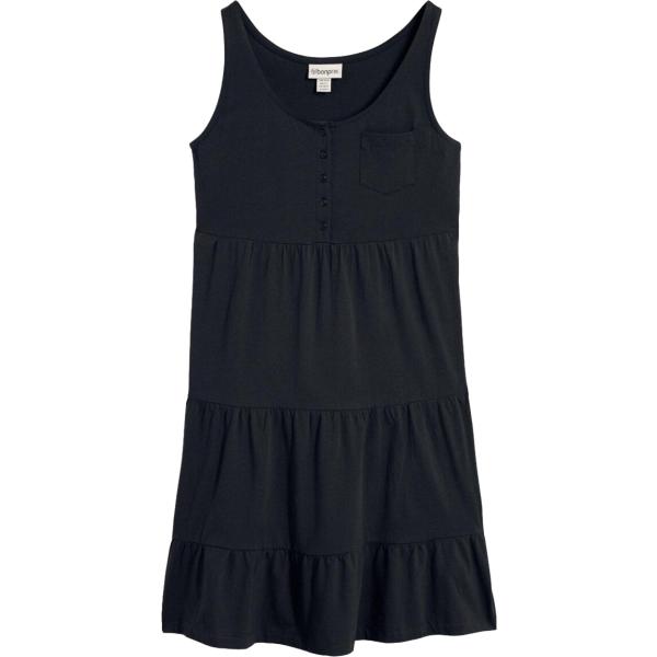 Vestito corto da donna in nero pece corto bonprix
