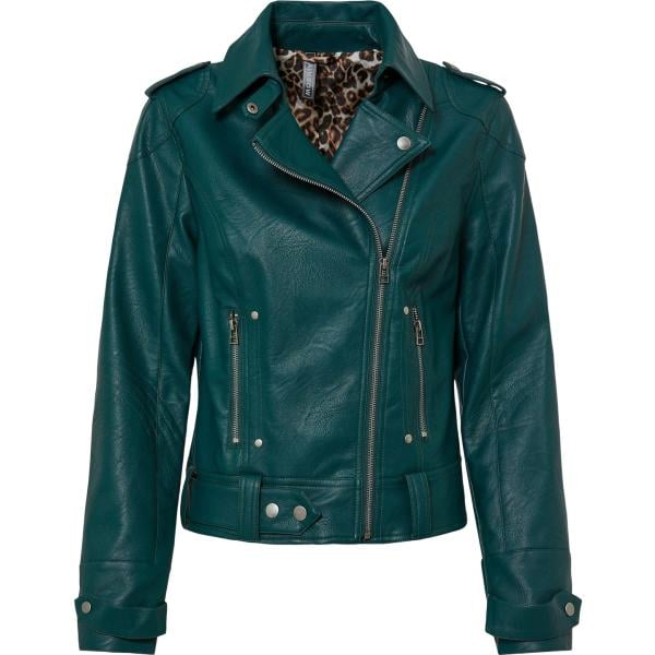 blazer bonprix grigio animalier