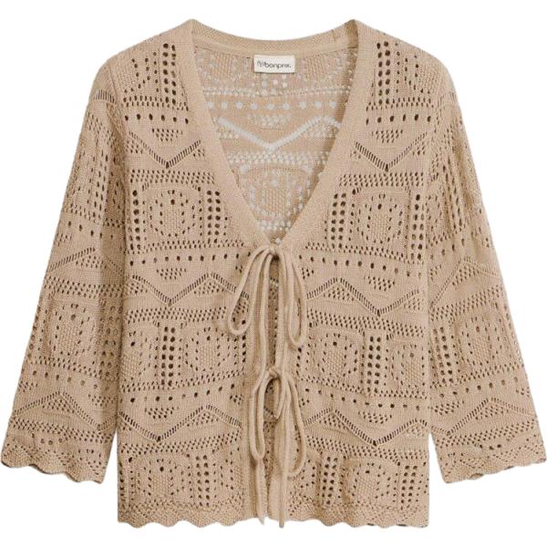 cardigans bonprix marrone