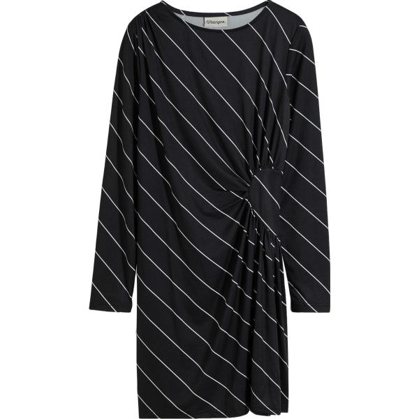 vestiti corti bonprix nero a righe