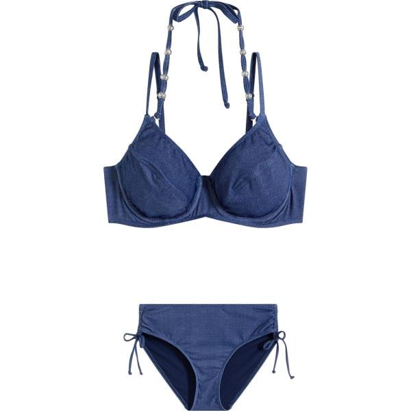 bikini bonprix blu